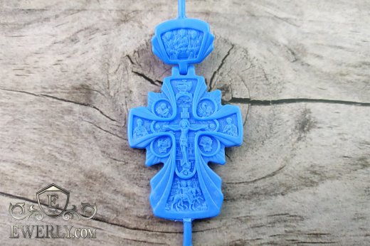 Крест 1101227IB в воске (опт), фото